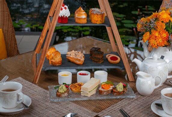 Garden Tea Party Experience at 5 Star Hotel The Oberoi Bengaluru