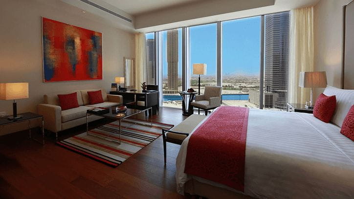 Deluxe City View Rooms at 5 Star Luxury Hotel The Oberoi Dubai