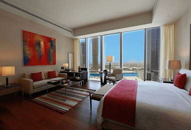 Deluxe City View Rooms at Best 5 Star Hotel The Oberoi Dubai
