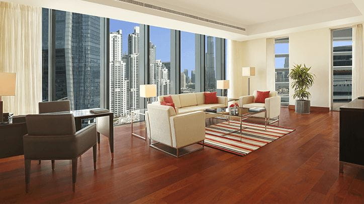 Luxury Suites with Private Balcony at 5 Star Hotel, The Oberoi Dubai