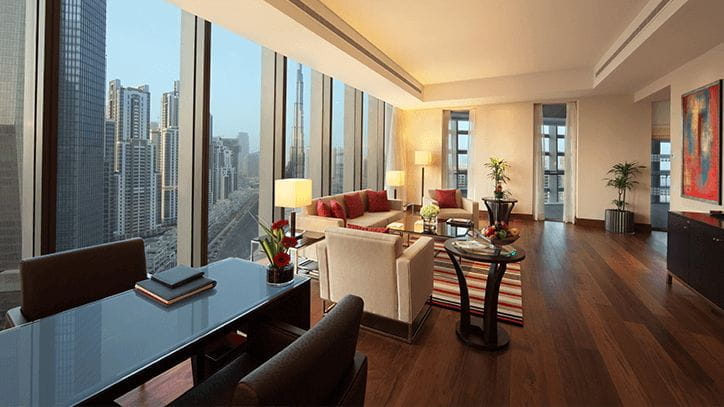 Luxury Suites with Private Balcony at Luxury 5 Star Hotel, The Oberoi Dubai
