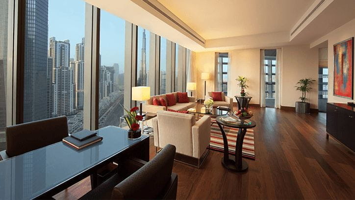 Two Bedroom Family Suites at 5 Star Resort, The Oberoi Dubai