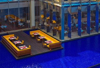 Dine on the Deck Experience at 5 Star Hotels The Oberoi Gurgaon