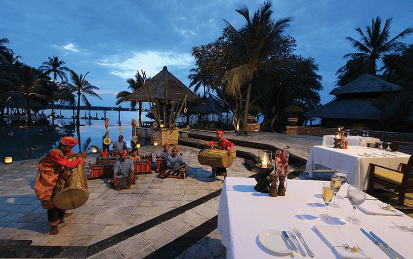 Amphitheatre Gendang Beleq at The Oberoi Beach Resort Lombok