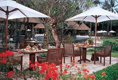 Sunbird Cafe at The Oberoi Beach Resort Lombok