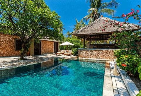 Villa Offer at 5 Star Luxury Resort The Oberoi Beach Resort Lombok
