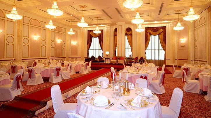A Fairoz 5 Star banquet Hall in Madina at The Oberoi Madina