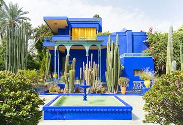 Majorelle Gardens in Marrakech