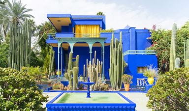 Majorelle Gardens in Marrakech