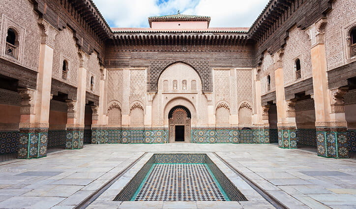 Medersa ben Yousuf in Marrakech