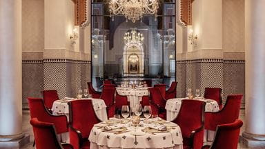 Siniman Fine Dining Moroccan Cuisine Restaurant in Marrakech