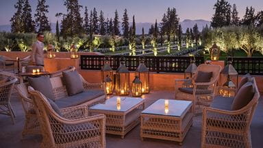 Vue Best Luxury Bar in Marrakech at The Oberoi Marrakech