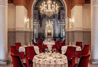 Siniman Fine Dining Moroccan Cuisine Restaurant in Marrakech