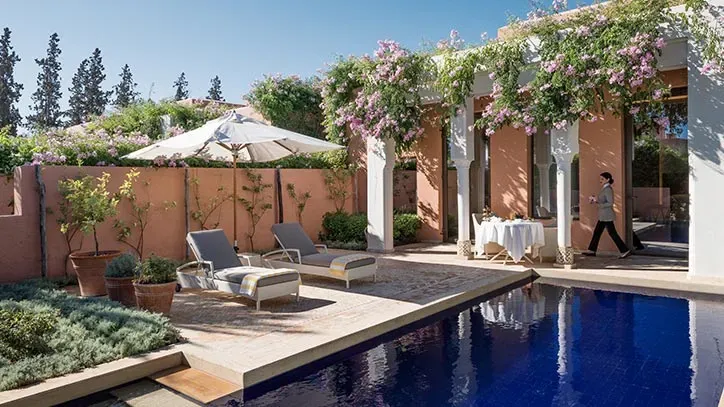 Deluxe Villas with Private Pool at 5 Star Luxury Hotel The Oberoi Marrakech