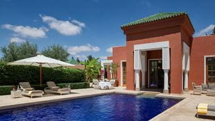Royal Villa with a Private Pool at 5 Star Luxury Hotel The Oberoi Marrakech