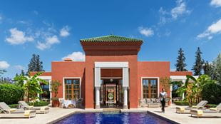 Royal Villa with a Private Pool at 5 Star Luxury Hotel The Oberoi Marrakech