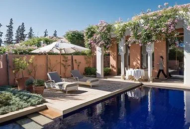 Deluxe Villas with Private Pool at 5 Star Luxury Hotel The Oberoi Marrakech