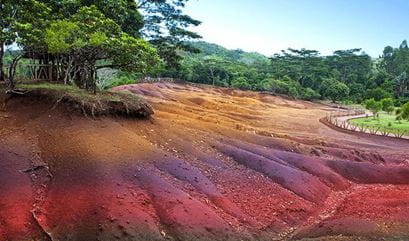 Chamarel Coloured Earth, Mauritius