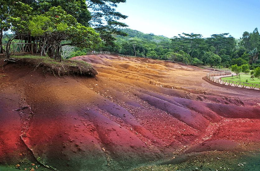 Chamarel Coloured Earth, Mauritius