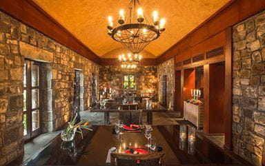 The Gunpowder Room in The Oberoi Beach Resort Mauritius