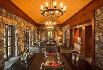 The Gunpowder Room in The Oberoi Beach Resort Mauritius