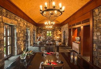The Gunpowder Room in The Oberoi Beach Resort Mauritius