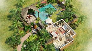 Luxury Villas with Private Pool in The Oberoi Beach Resort Mauritius