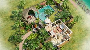 Premier Villas with Private Pool at 5 Star The Oberoi Beach Resort Mauritius