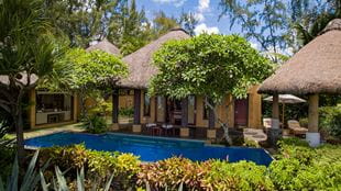 Presidential Villa with Private Pool at 5 Star Resort The Oberoi Beach Resort Mauritius