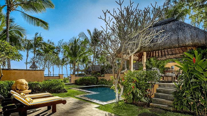 Premier Villas with Private Pool at 5 Star The Oberoi Beach Resort Mauritius