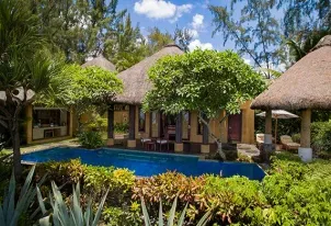 Presidential Villa with Private Pool at 5 Star Resort The Oberoi Beach Resort Mauritius