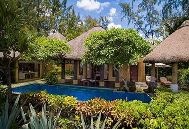 Presidential Villa with Private Pool at 5 Star Resort The Oberoi Beach Resort Mauritius