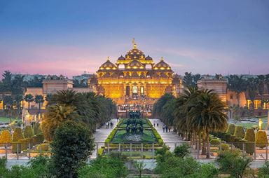 Akshardham Temple in Delhi