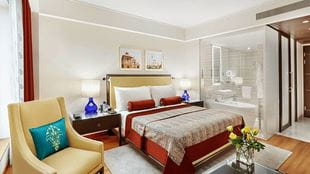 Deluxe Room at The 5 Star Hotel in Delhi, The Oberoi New Delhi