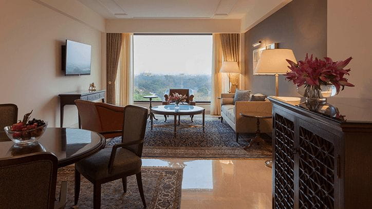 Deluxe Suite at The 5 Star Hotel in Delhi, The Oberoi New Delhi