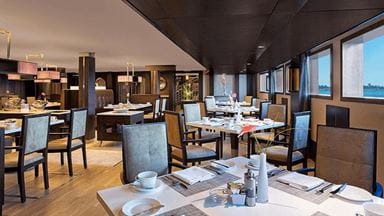 Main Restaurant at The Oberoi Philae Luxury Nile Cruiser