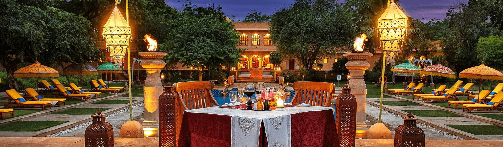 Best Fine Dining Restaurants in Jaipur | The Oberoi Rajvilas