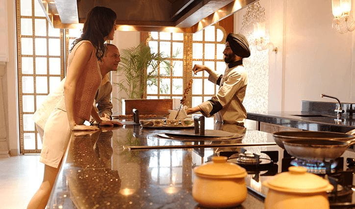 Cooking Sessions Experiences at The 5 Star Resort in Jaipur, The Oberoi Rajvilas