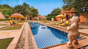 Kohinoor Villa with Private Pool at Luxury Hotel in Jaipur, The Oberoi Rajvilas