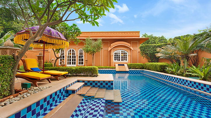 Luxury Villas at 5 Star Resorts in Jaipur, The Oberoi Rajvilas
