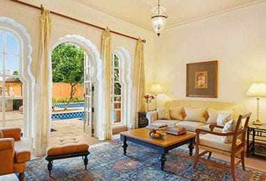 Luxury Villas at 5 Star Resorts in Jaipur, The Oberoi Rajvilas