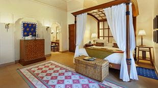 Premier Room at 5 Star Resort in Jaipur, The Oberoi Rajvilas