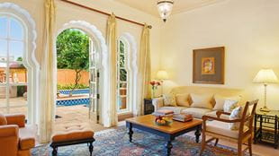 Luxury Villas at 5 Star Resorts in Jaipur, The Oberoi Rajvilas