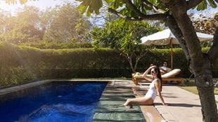 Our Premier room with private pool, The Oberoi Rajvilas Jaipur