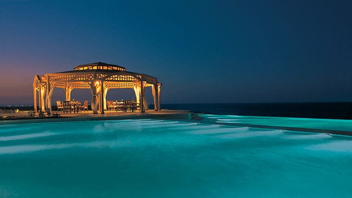 The Pergola Restaurant at The Oberoi Beach Resort Sahl Hasheesh