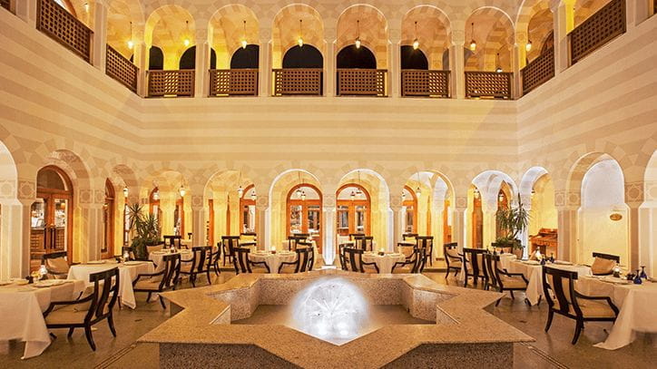 The Restaurant at The Oberoi Beach Resort Sahl Hasheesh