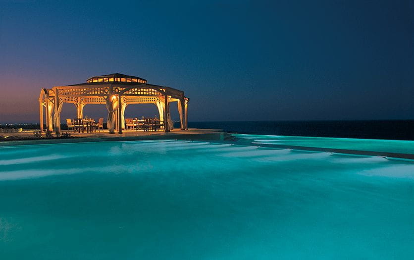 The Pergola Restaurant at The Oberoi Beach Resort Sahl Hasheesh