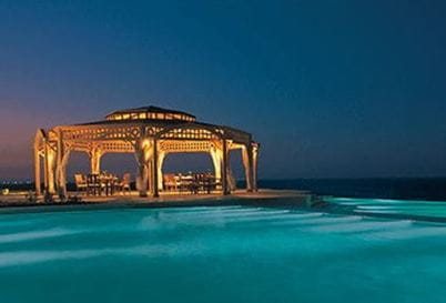 The Pergola Restaurant at The Oberoi Beach Resort Sahl Hasheesh