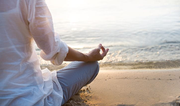 Yoga at The Oberoi Beach Resort Sahl Hasheesh