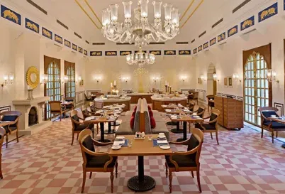 Anant Mahal Restaurant at The Oberoi Sukhvilas Spa Resort Chandigarh